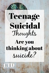 Teenage Suicidal Thoughts Are You Thinking About Suicide #christianblogger #christianteens #christianteen #christianyoutuber #christianteenblogs
